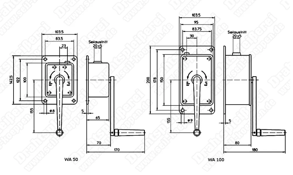 Hand-Seilwinde 421 / 4210 kaufen