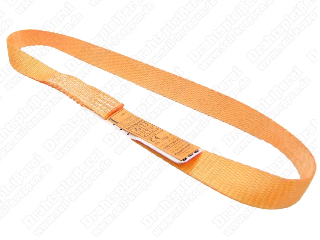 Petex 10 Stück Einweg-Hebeband WLL 750 kg 0,07 kg Hebeband Band 0,60 Meter 