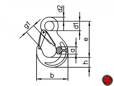 Ösenhaken HSW