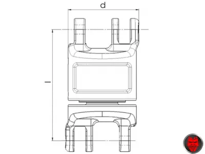 Isolierter Drallfänger GK8