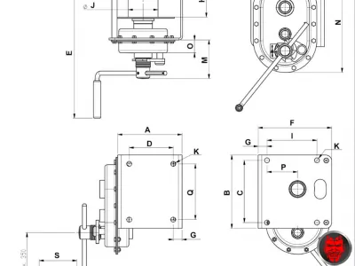 Wandseil-Winde MWS