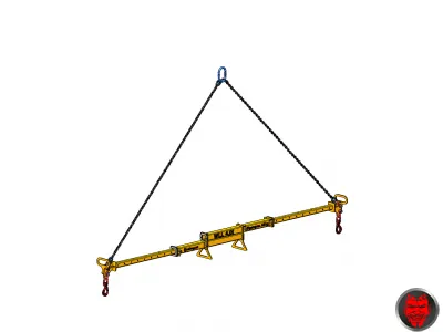 Spreiztraverse verstellbar max